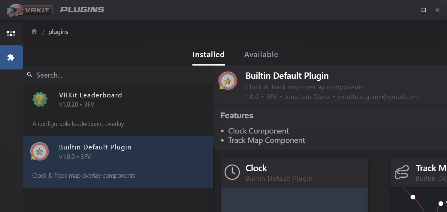 Plugin Management | VRKit Platform